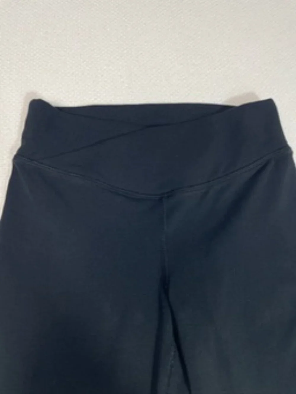 Old Navy Active Go-Dry Flare Leggings Girls Black Yoga Pants Size L 10-12